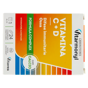 Vitamina C + D Compresse Masticabile Vitarmonyl - Foto 3