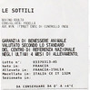 LE SOTTILI BO.AD. FVB