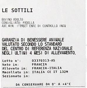 Le Sottili Bovino Adulto Filiera Valore Bennet - Foto 3