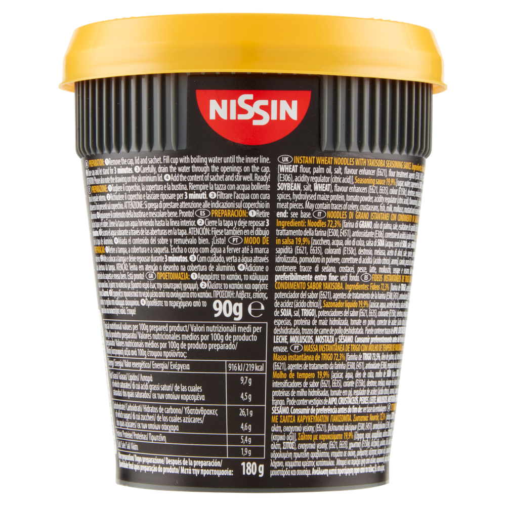 Noodles Istantanei Soba Wok Style Classic Nissin - Foto 3