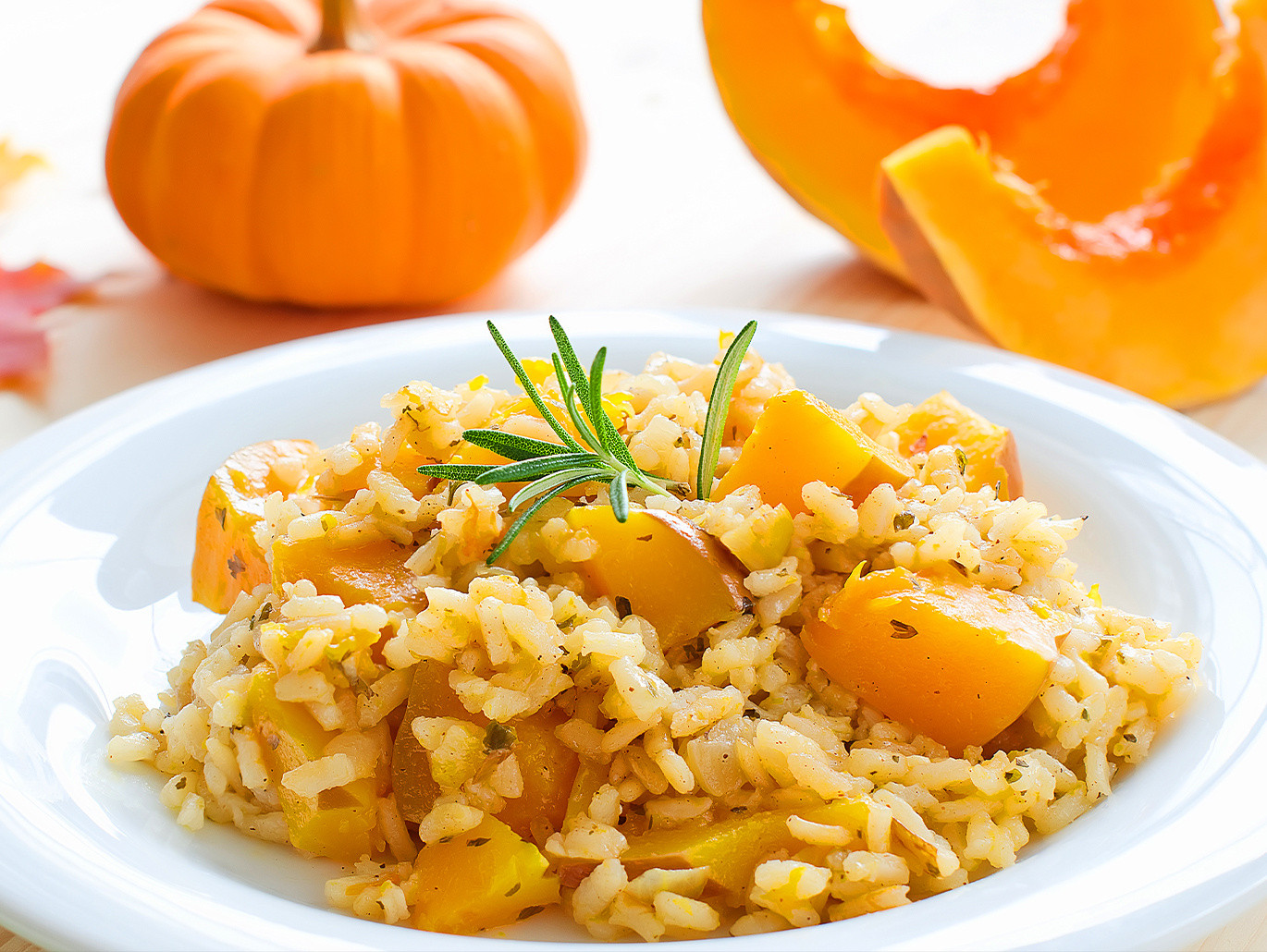 La ricetta del risotto alla zucca