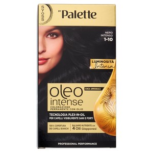 Colorazione Capelli Oleo 1.10 Nero Intenso By Palette - Foto 1