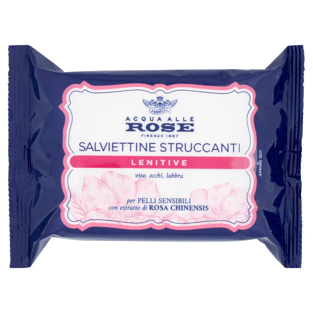 Salviettine Struccanti Lenitive Acqua Alle Rose - Foto 1
