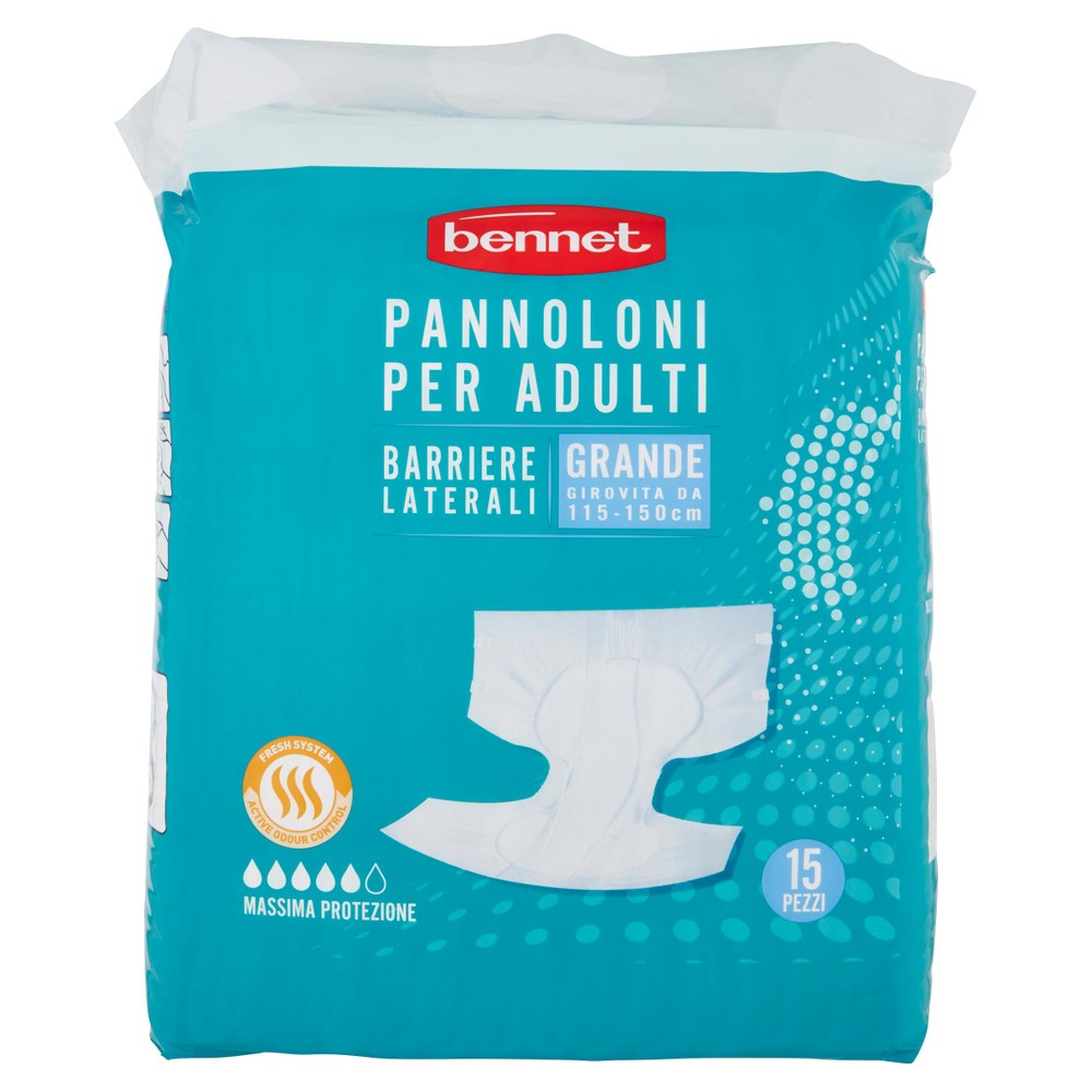 Pannoloni Adulti Bennet Taglia Grande - Foto 1