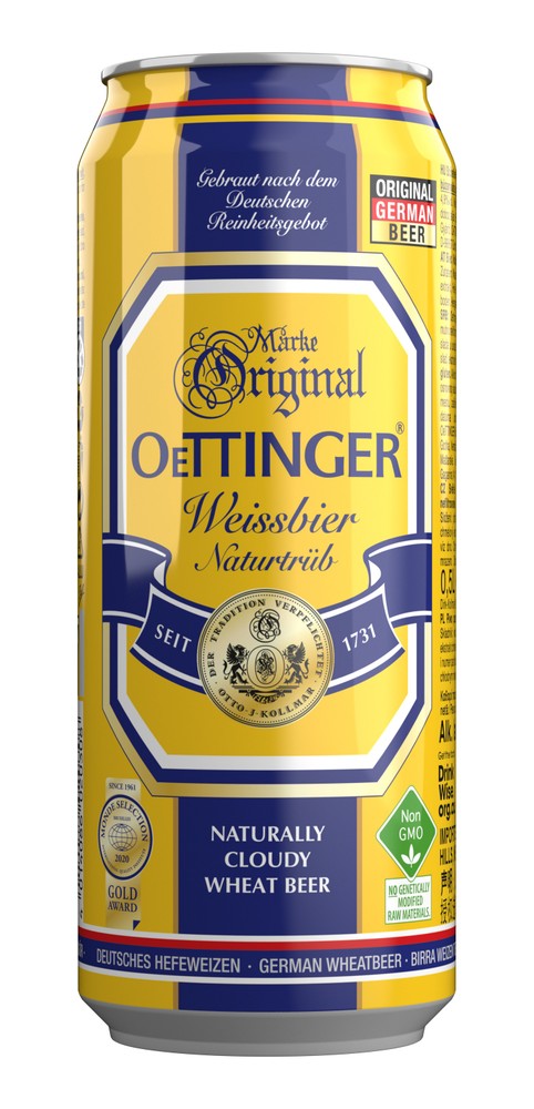 Birra Wessbier Naturtrub Gusto Fruttato Lievito Oettinger - Foto 1