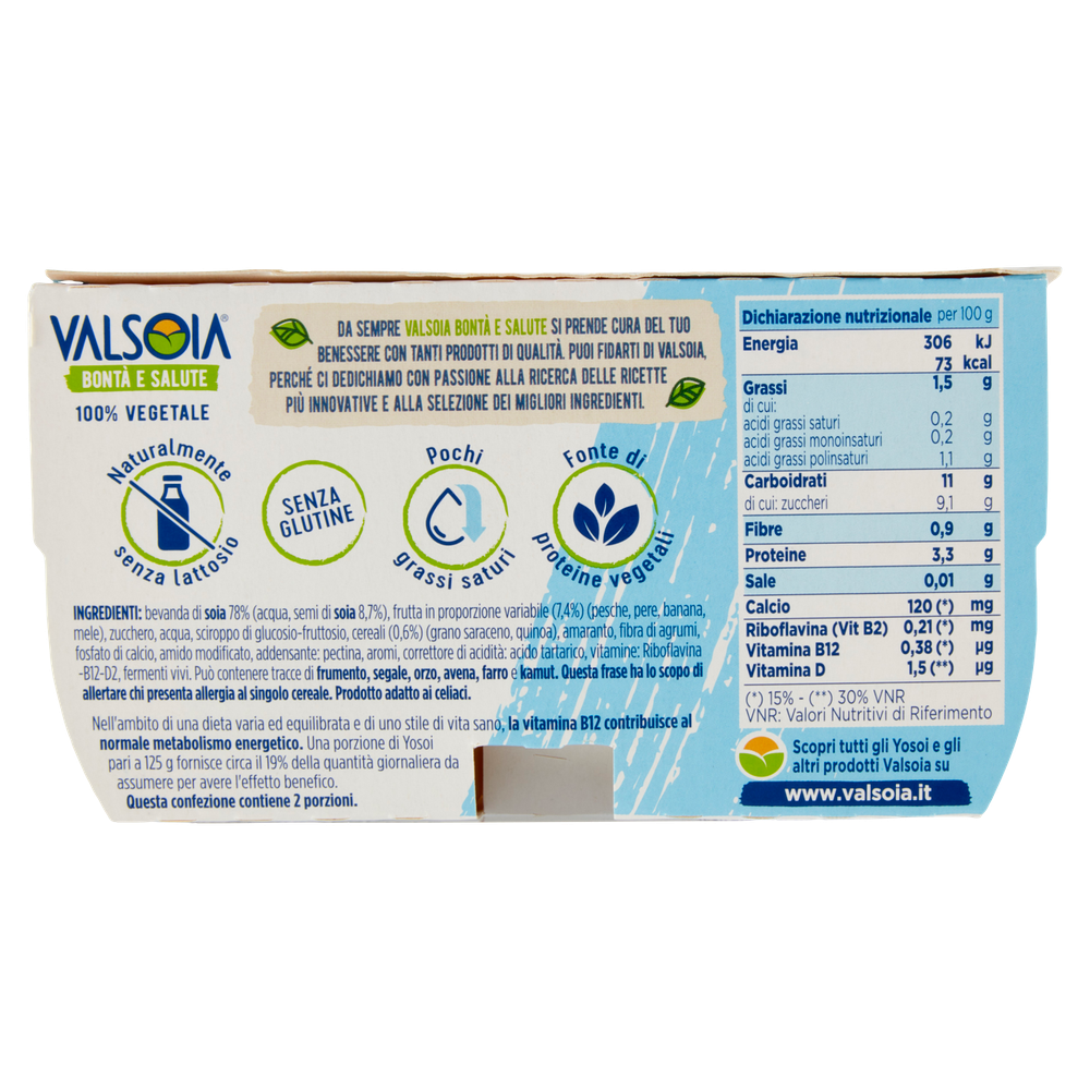 Yosoi Cereali Frutta Valsoia - Foto 3