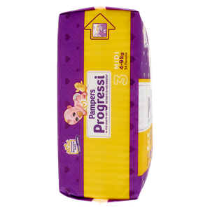 54 Pannolini Progressi Taglia 3 Midi Pampers - Foto 2