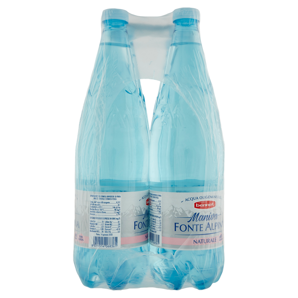 Acqua Naturale Bennet 6 Da L.1 - Foto 2
