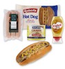 Hot Dog Classico con Bratwurst x3, Crauti e Senape
