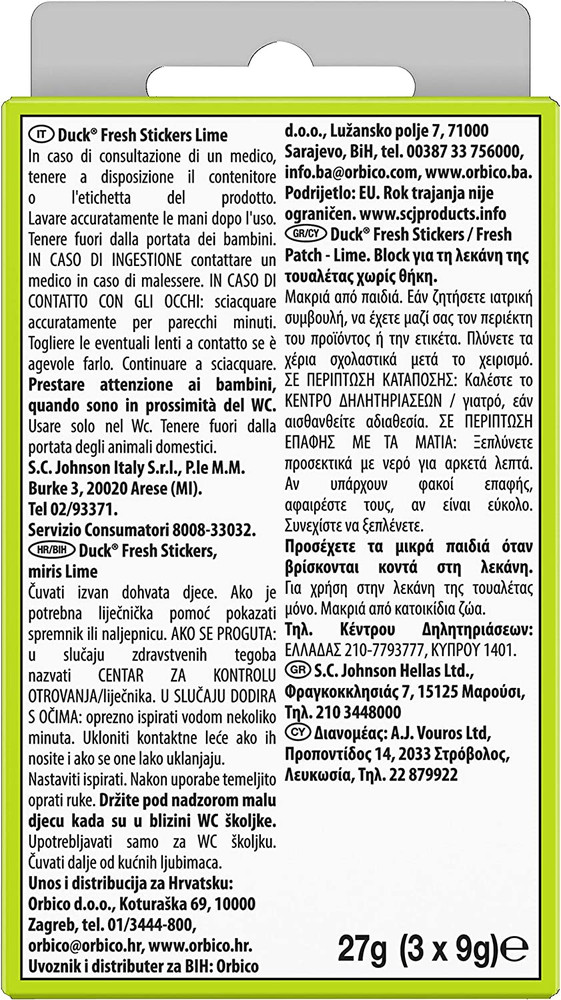Tavoletta Wc In Gel Fresh Stickers Duck - Foto 2