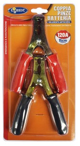 Coppia Pinze Batteria 120a 15cm - Foto 1