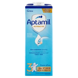 Latte Di Crescita 3 Per Bambini 12°-24° Mesi Liquido Aptamil