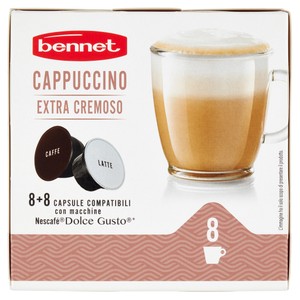 Cappuccino Extra Cremoso In Capsule Compatibili Con Nescafé 8+8 Bennet - Foto 1