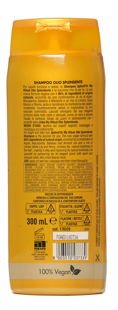 Shampoo Olio Splendente Splend'or - Foto 2