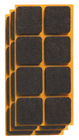 24 Feltrini Marroni Mm.20x20