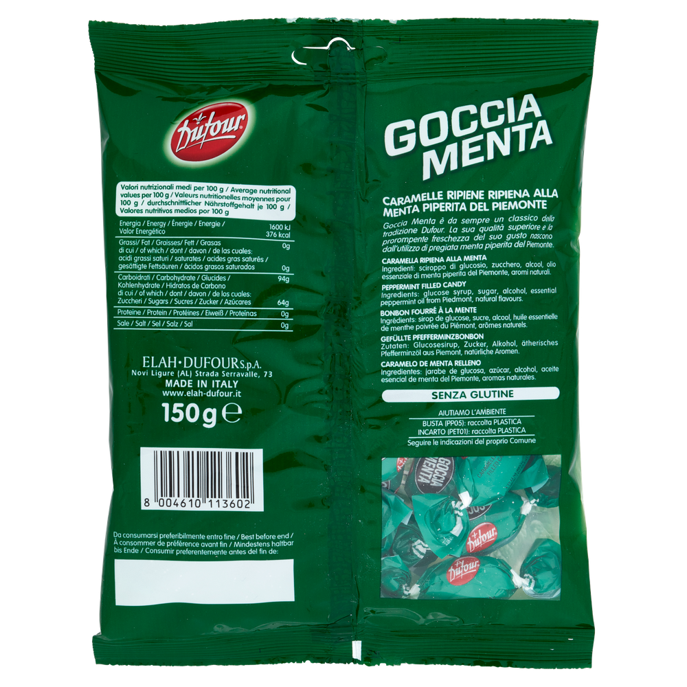 Caramelle Goccia Menta Ripiene Di Menta Dufour - Foto 3