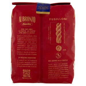 Pasta Fusilloni N.380 Al Bronzo Barilla - Foto 3
