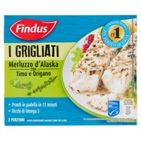 I Grigliati Merluzzo D ' alaska Con Con Timo E Origano Findus I Grigliati Merluzzo D ' alaska Con Con Timo E Origano Findus
