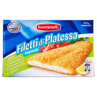 Filetto Platessa Impanata Surgelata Bennet