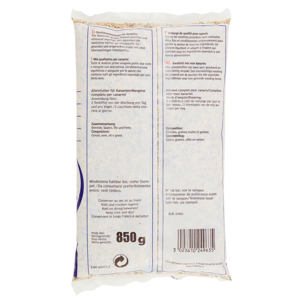 Alimento Per Canarini Vitakraft - Foto 3