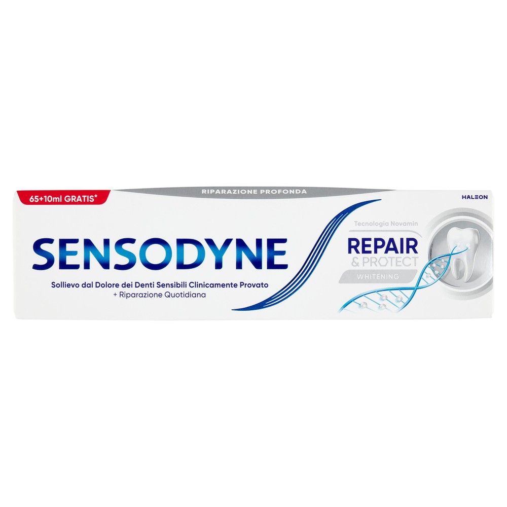 Dentifricio Sbiancante Denti Sensibili Repair & Protect Sensodyne - Foto 1