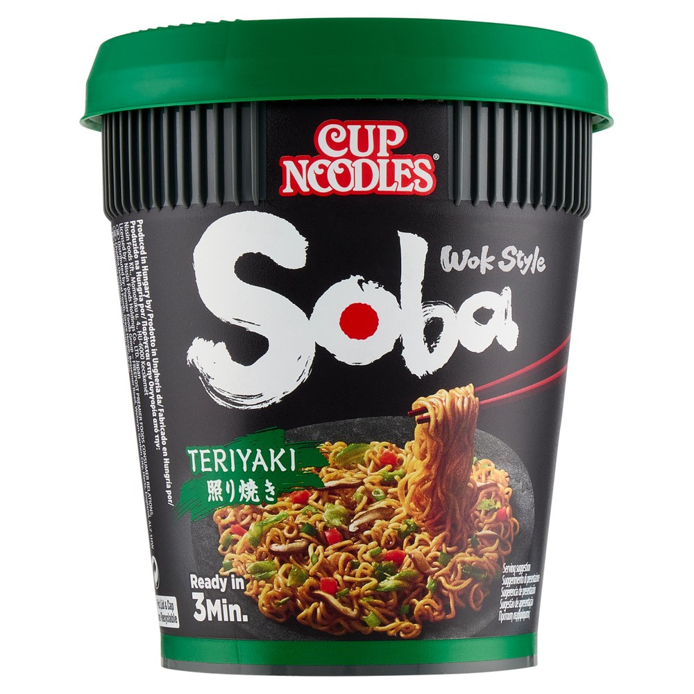 Noodles Soba Wok Style Teriyaki Nissin - Foto 1
