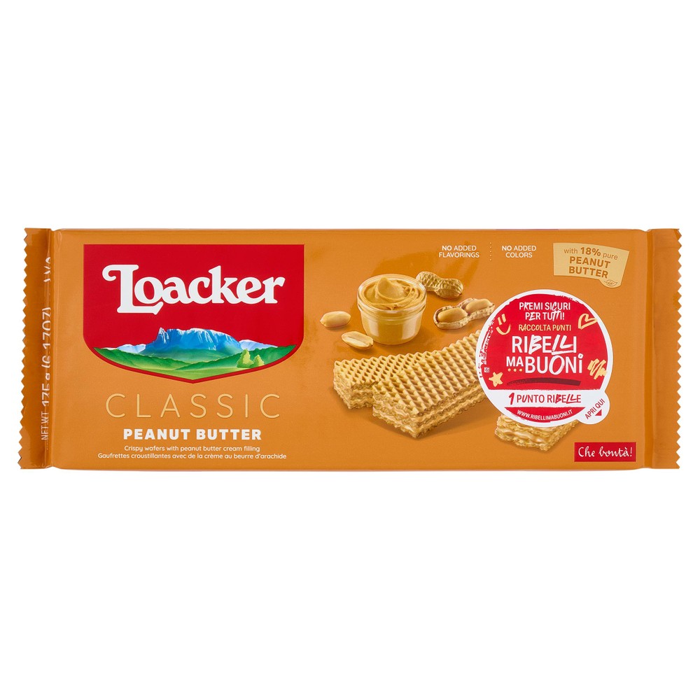 Biscotti Wafer Classic Con Crema Di Arachidi Loacker - Foto 1