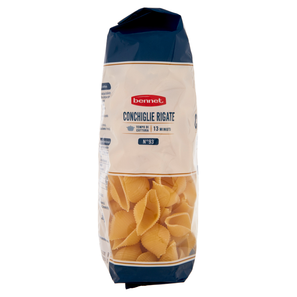 Pasta Conchiglie Rigate N.93 Bennet - Foto 2
