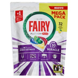 32 Caps Lavastoviglie Miracle Fairy Limone - Foto 1