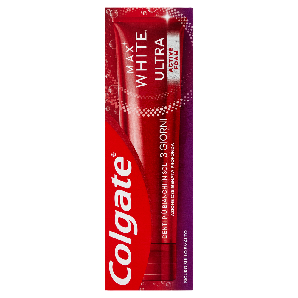 Dentifricio Sbiancante Max White Ultra Active Colgate - Foto 3