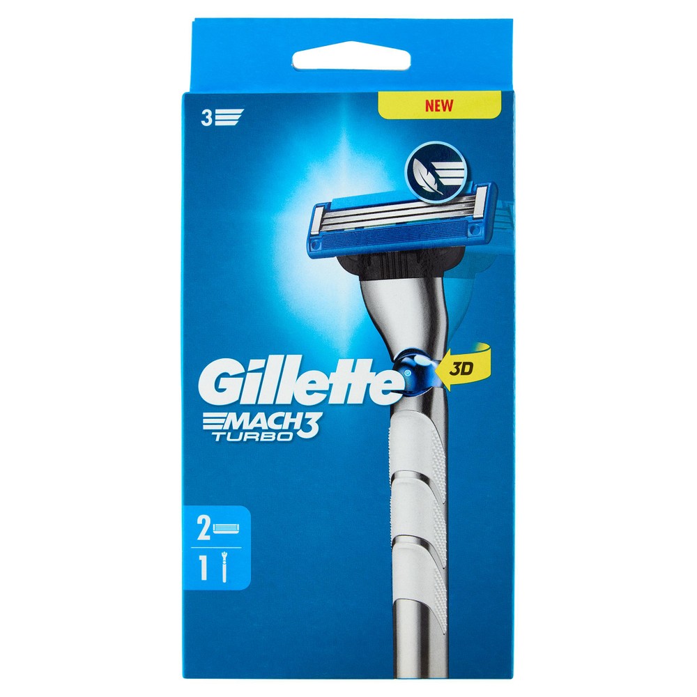 Rasoio Turbo 2up Gillette Mach3 - Foto 1