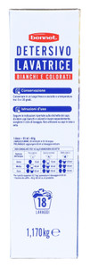 Detersivo In Polvere Per Lavatrice Capi Bianchi E Colorati 18 Lavaggi - Foto 2