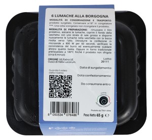 6 Lumache Alla Borgogna Surgelate Lumacheria Italiana - Foto 3