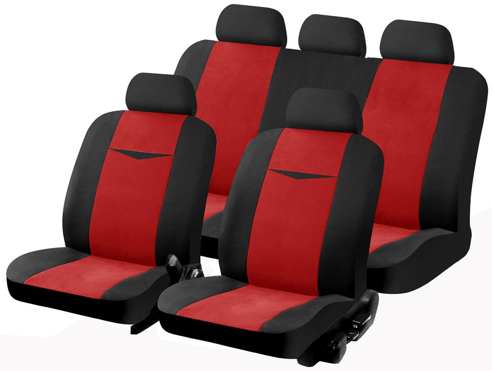 Set Completo Coprisedili Per Auto Luna Rosso Lubex - Foto 1