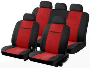 Set Completo Coprisedili Per Auto Luna Rosso Lubex - Foto 1