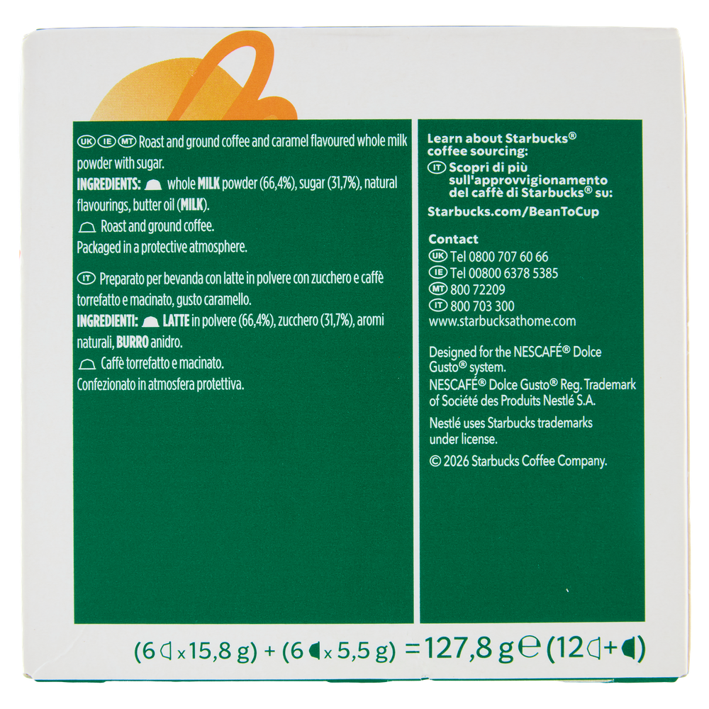 Capsule Caffè Caramel Macchiato 12 Pz Compatibili Dolce Gusto - Foto 3