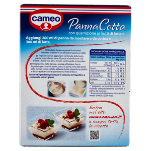 Preparato Per Panna Cotta Con Guarnizione Ai Frutti Di Bosco Cameo - Foto 3