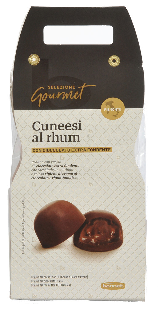 Cioccolatini Cuneesi Con Ripieno Al Rhum Selezione Gourmet Bennet - Foto 1