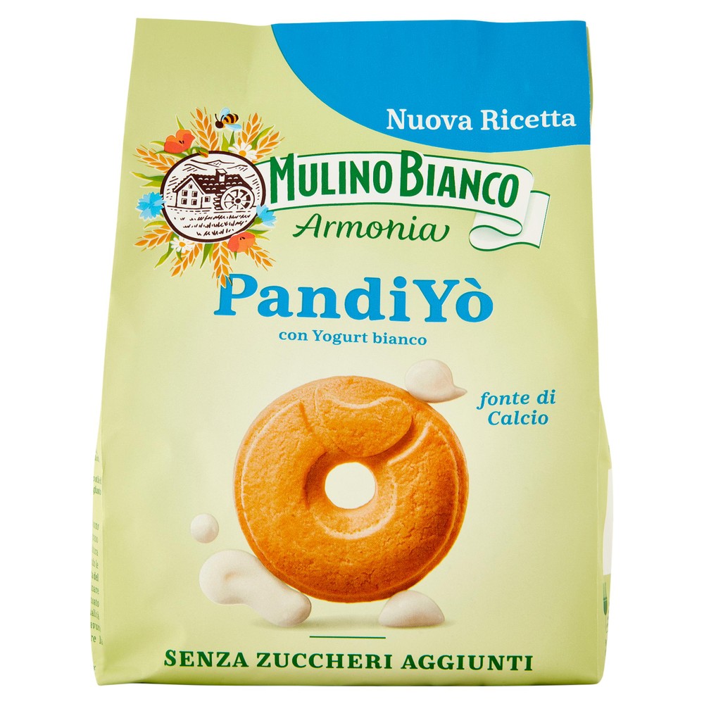 Biscotti Pandiyò Con Yogurt Senza Zuccheri Aggiunti Mulino Bianco - Foto 1