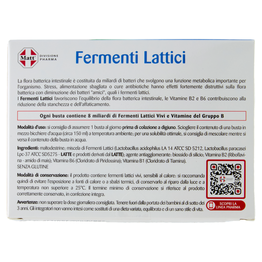 Fermenti Lattici Matt 12 Buste - Foto 3