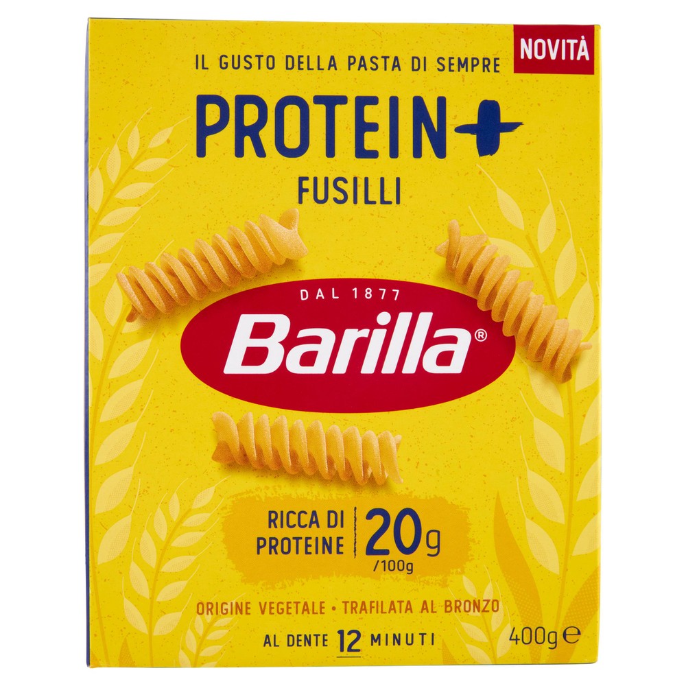 Pasta Fusilli Protein+ Barilla - Foto 1