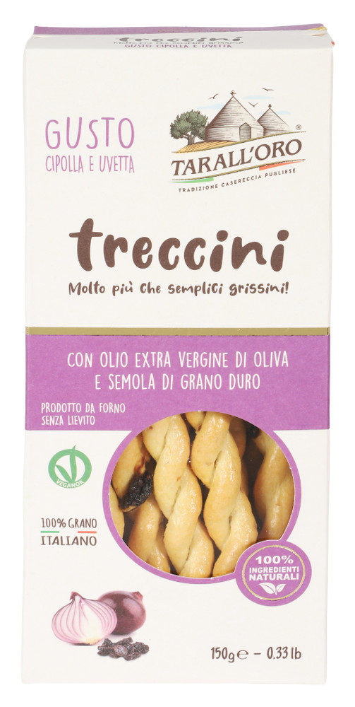 Treccini Cipolla E Uvetta Prodotto Da Forno Tarall'oro - Foto 1