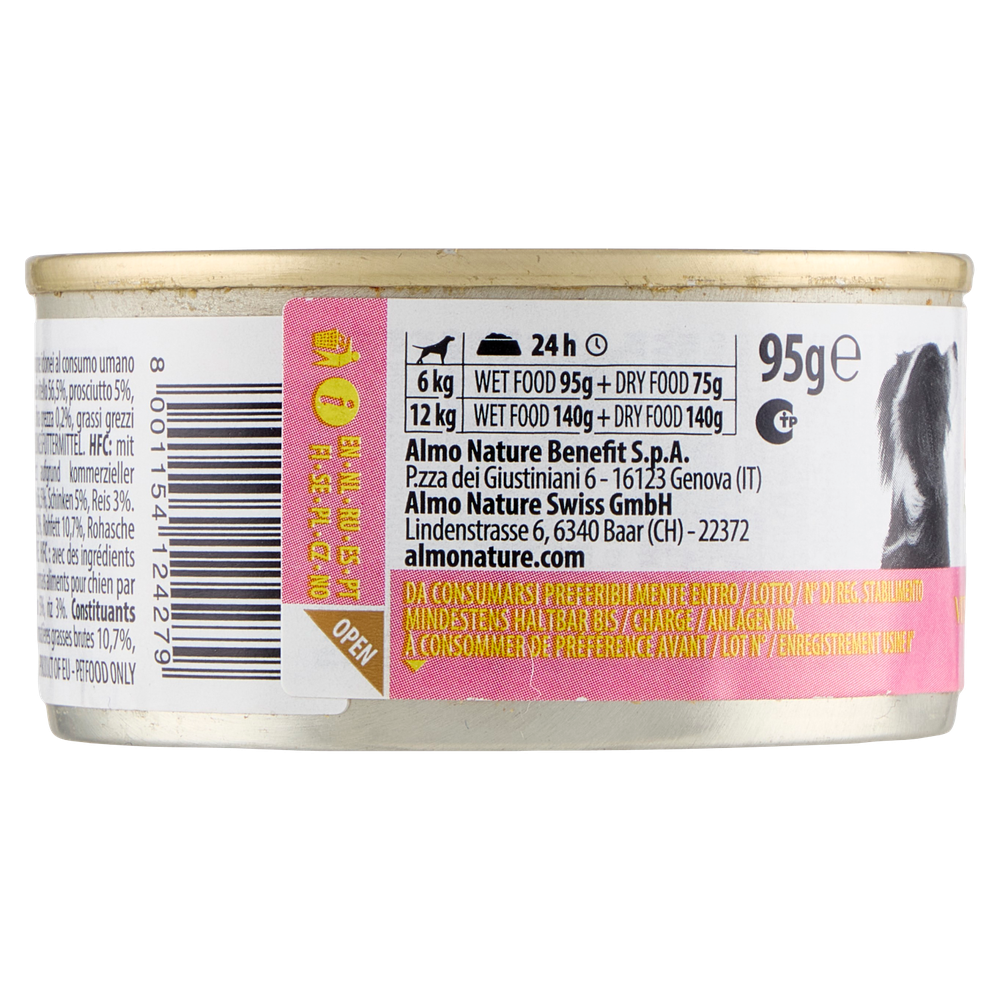 Alimento Umido Per Cane Hfc Natural Vitello Prosciutto Almo - Foto 2