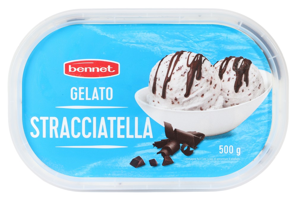 Vaschetta Gelato Stracciatella Bennet - Foto 1