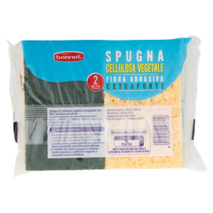 Spugna Abrasiva In Cellulosa Con Fibra Extraforte Bennet - Foto 3