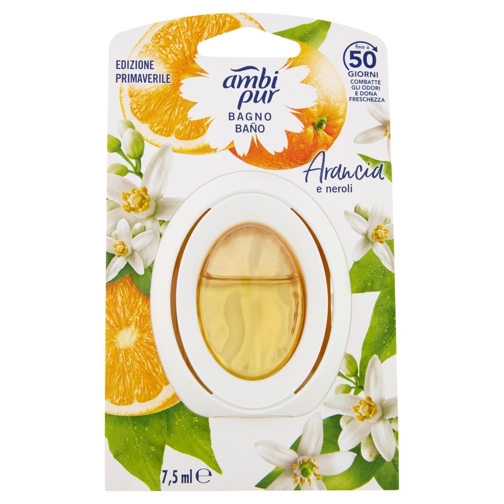 Deodorante Ambiente Per Bagno Arancia E Neroli Ambipur - Foto 1