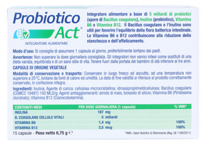 Probiotico Act Capsule - Foto 3