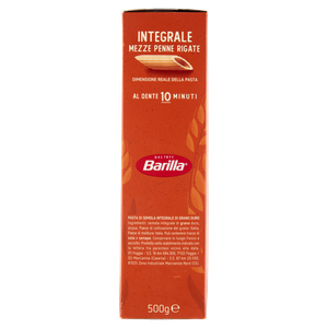 Pasta Mezze Penne Rigate Integrali 100% Grano Italiano Barilla - Foto 2