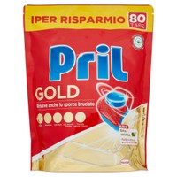 Detergente Multifuzione Per Lavastoviglie Pril Gold,Conf. Da 80 Tabs Detergente Multifuzione Per Lavastoviglie Pril Gold,Conf. Da 80 Tabs