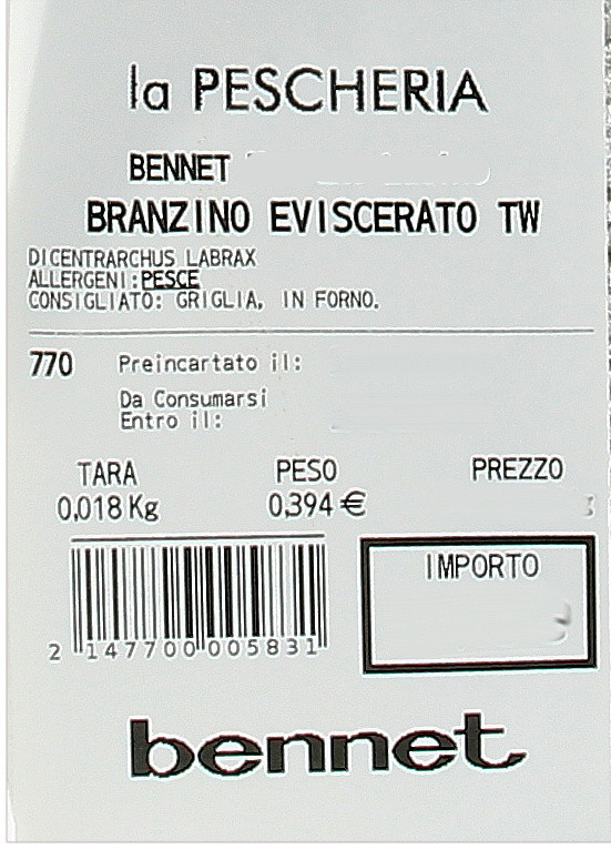 Branzino Eviscerato - Foto 3